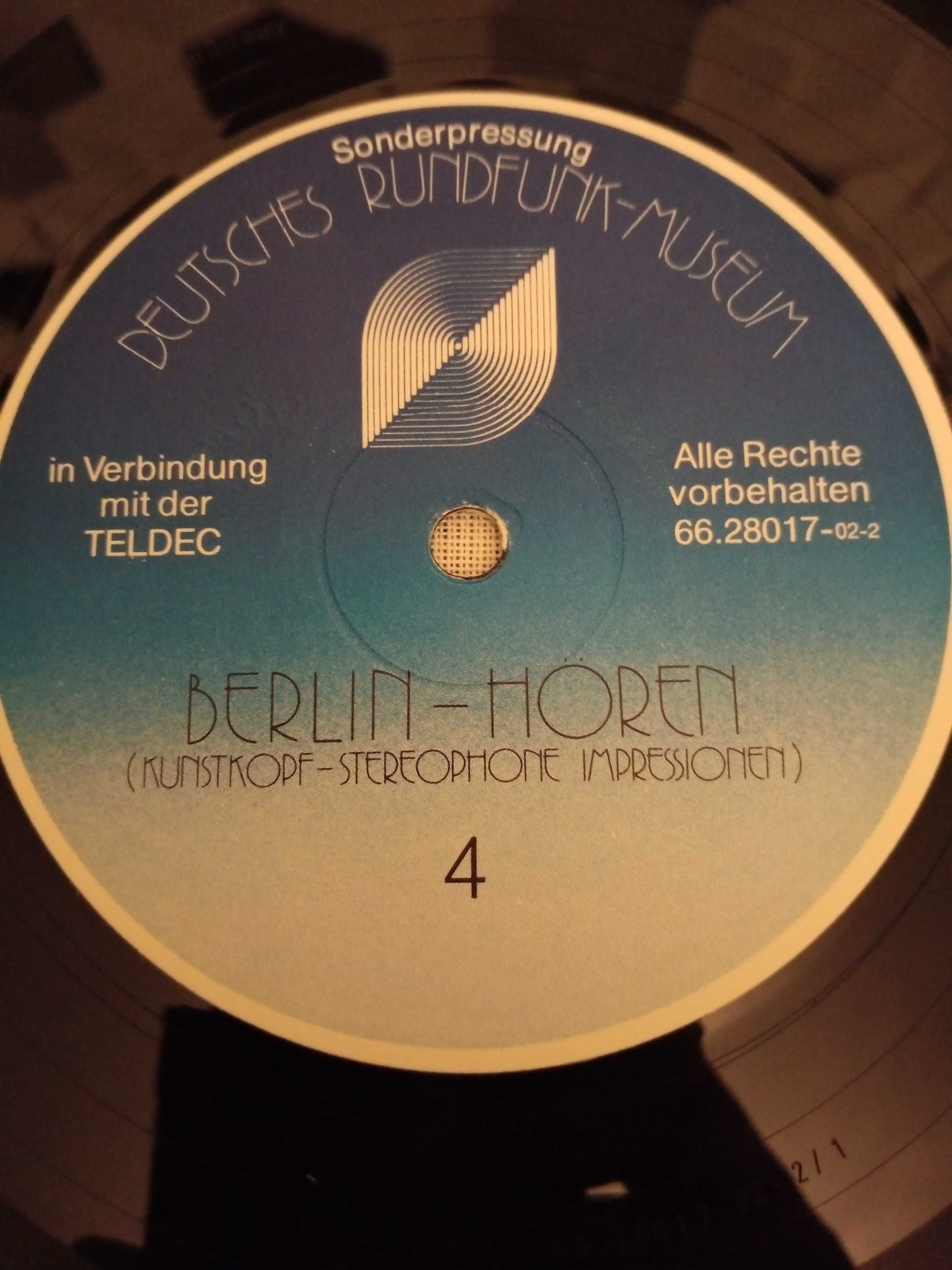 Vinyl eksperymentalny: Kunstkopf Stereophone Impressionen Berlin Hören