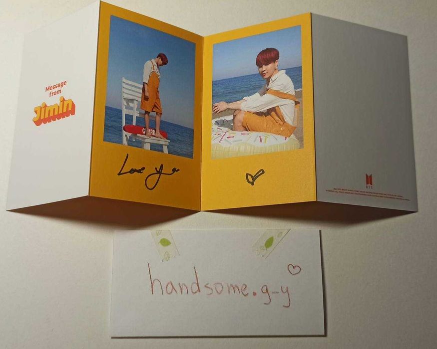 BTS Album БТС Альбом Картка мерч