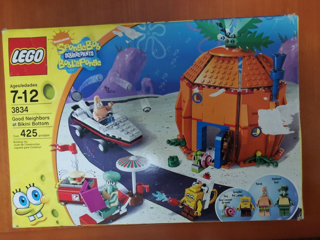 Lego 3834 SpongeBob neighbors at bikini bottom