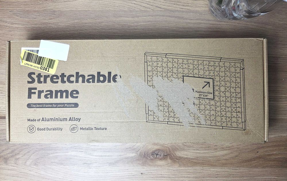 Ramka aluminiowa regulowana na Puzzle