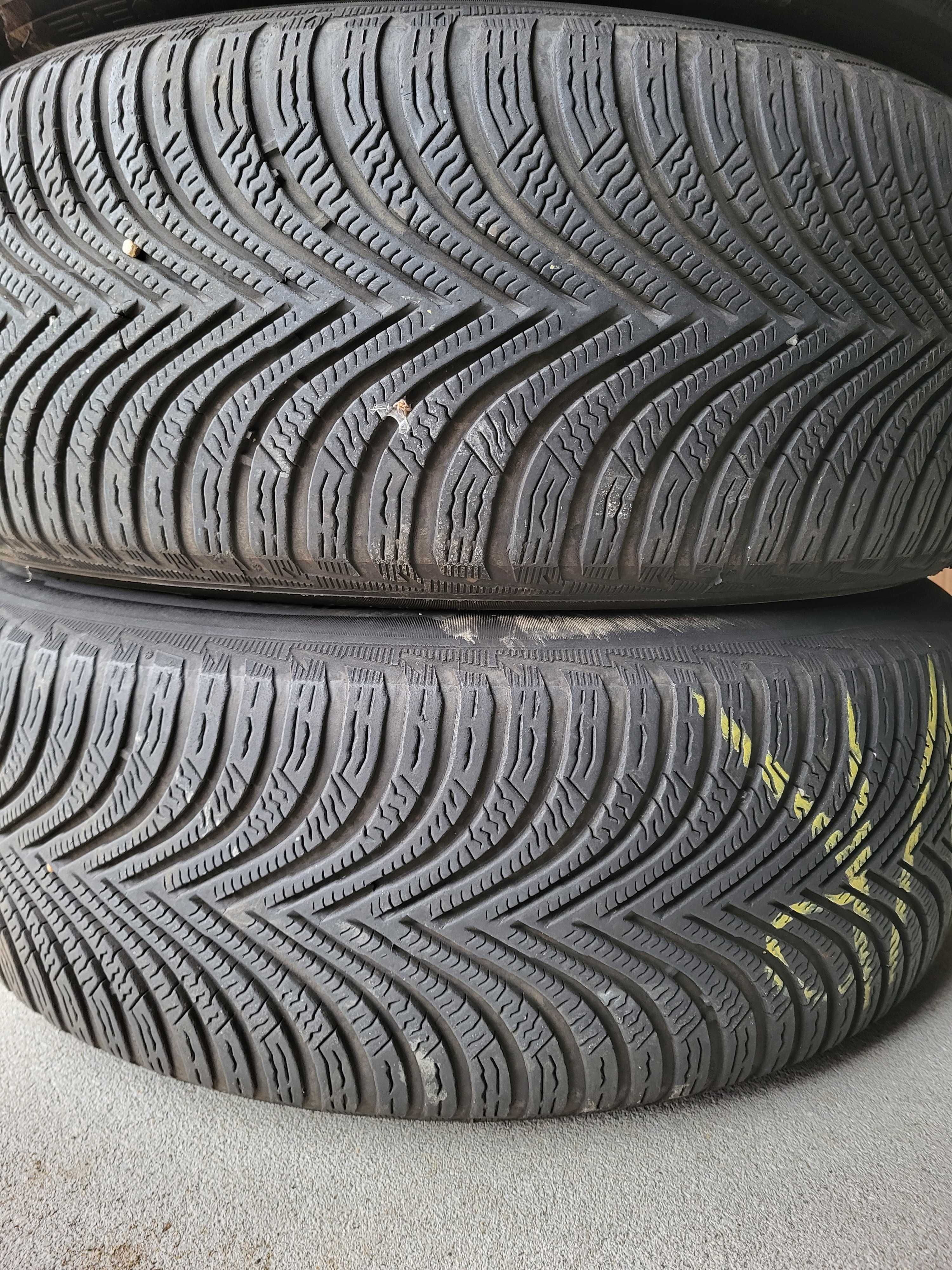 [K272] Koła zimowe 17 Cali 5x112 Michelin 225/55/17 7mm Audi VW
