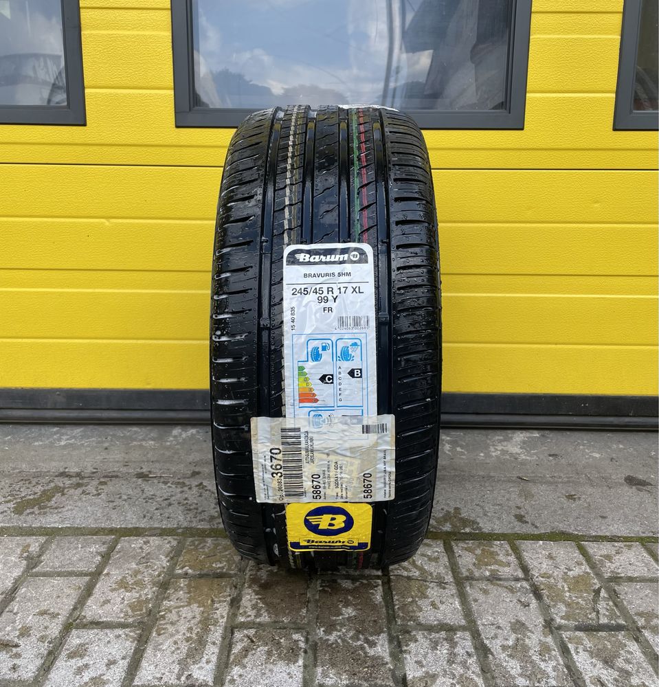 Nowa opona letnia Barum Bravuris 245/45R17 XL 99Y