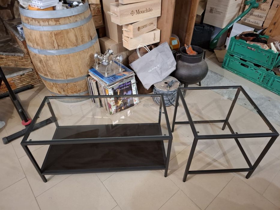 mesa de encaixar vidro