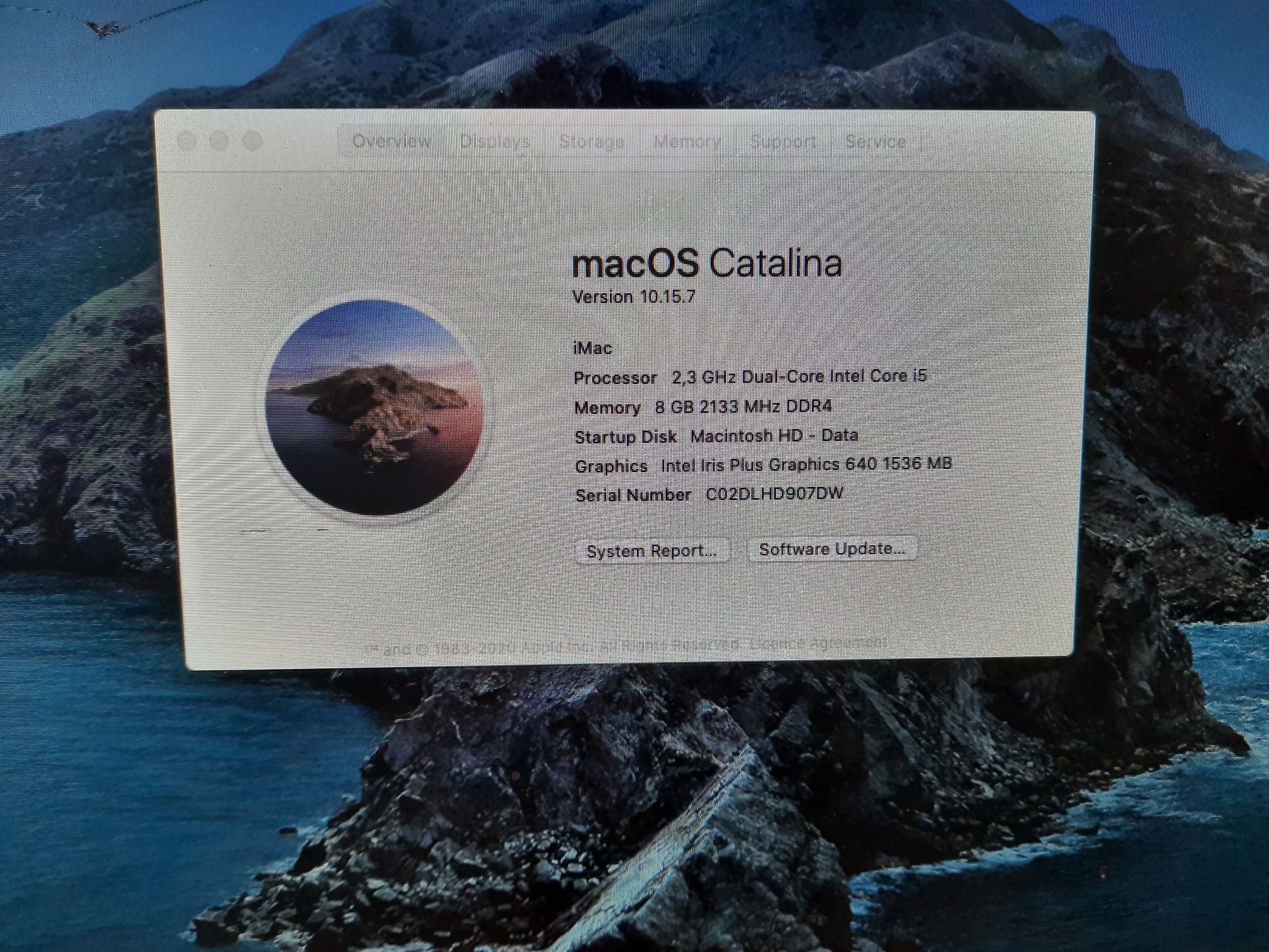 Моноблок Apple iMac 21.5"/Core i5/RAM 8Гб/SSD256 A1418 2020