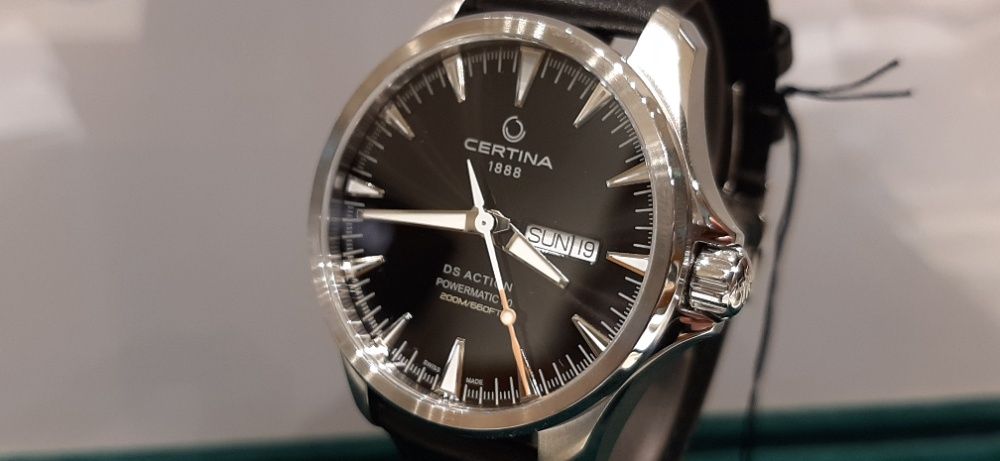 Certina C0324.3016.05100 Ds Action NOWY męski mechaniczny