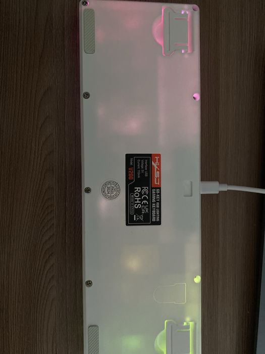 Клавіатура HKSJ v200 +підставка для навушників