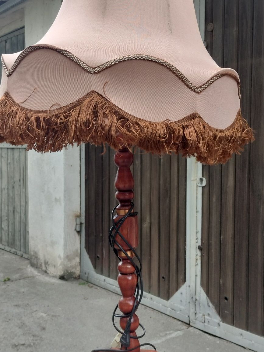 Lampa stojąca prl.