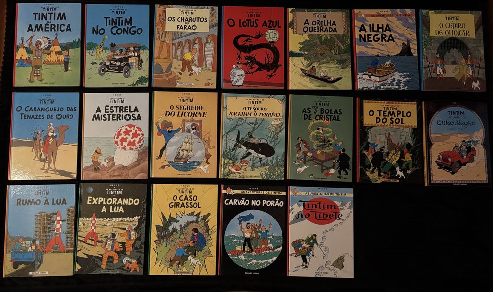 Aventuras de Tintim (CAPA DURA) - Português