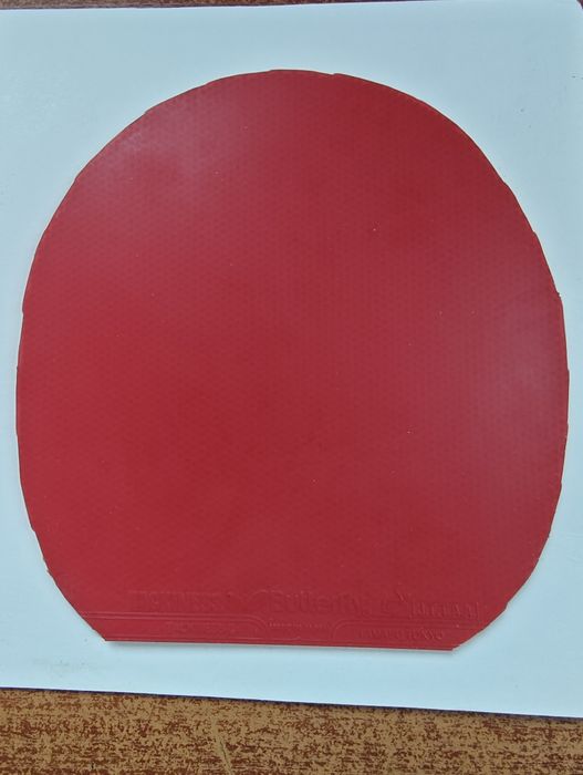 Hakладкa Butterfly Tackiness Chop  Червона 1,5 мм 158/150