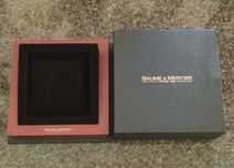Оригинальная коробка для часов Baume & Mercier