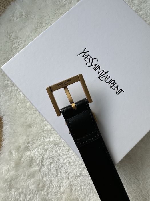 Pasek YSL Saint Laurent, skora