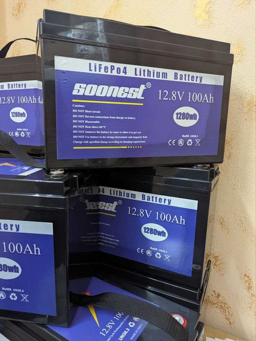 ‼️Безкоштовна доставка акумулятор, батарея літієва,безпечна lifepo4