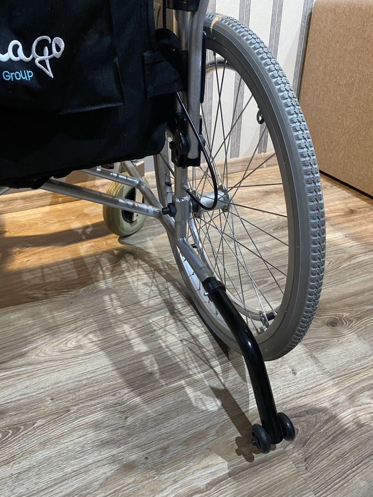 Wózek inwalidzki Timago aluminiowy Nowy 50 cm szerokości