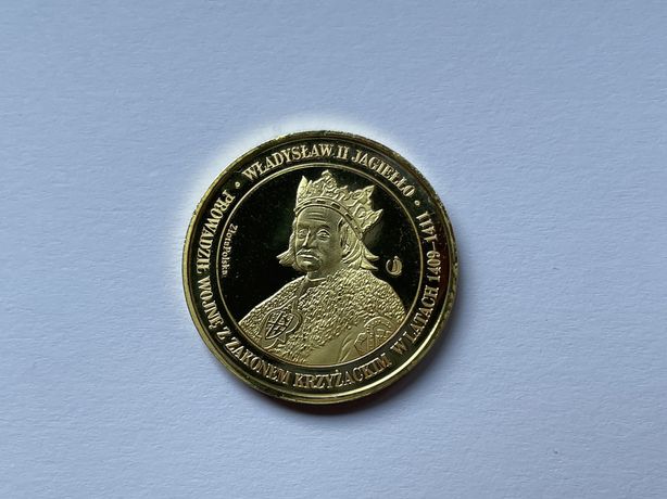 Moneta / Medalion Władysław II Jagiełło Złota Polska