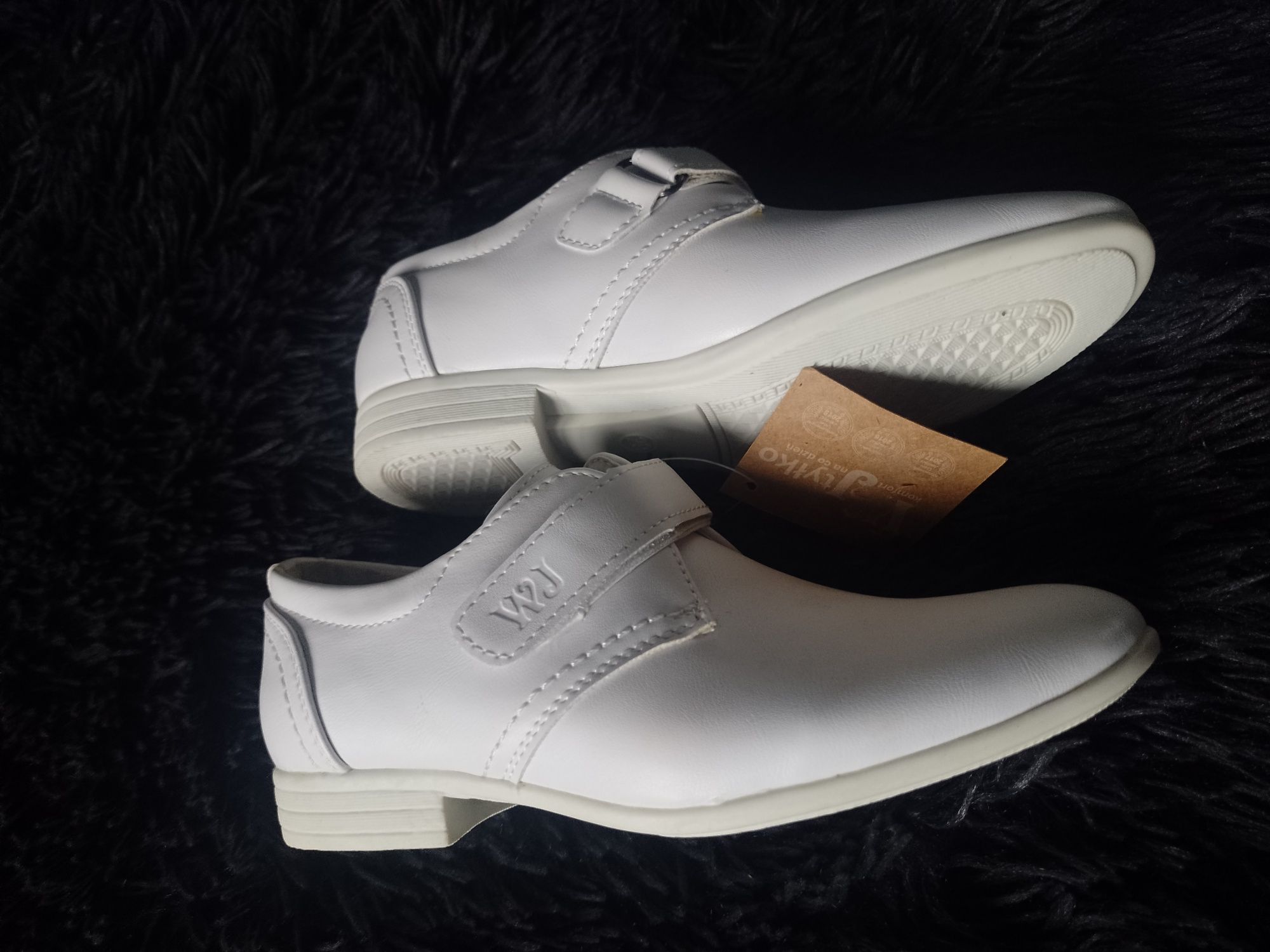 Buty komunijne Wojtylko białe r. 29 (278)