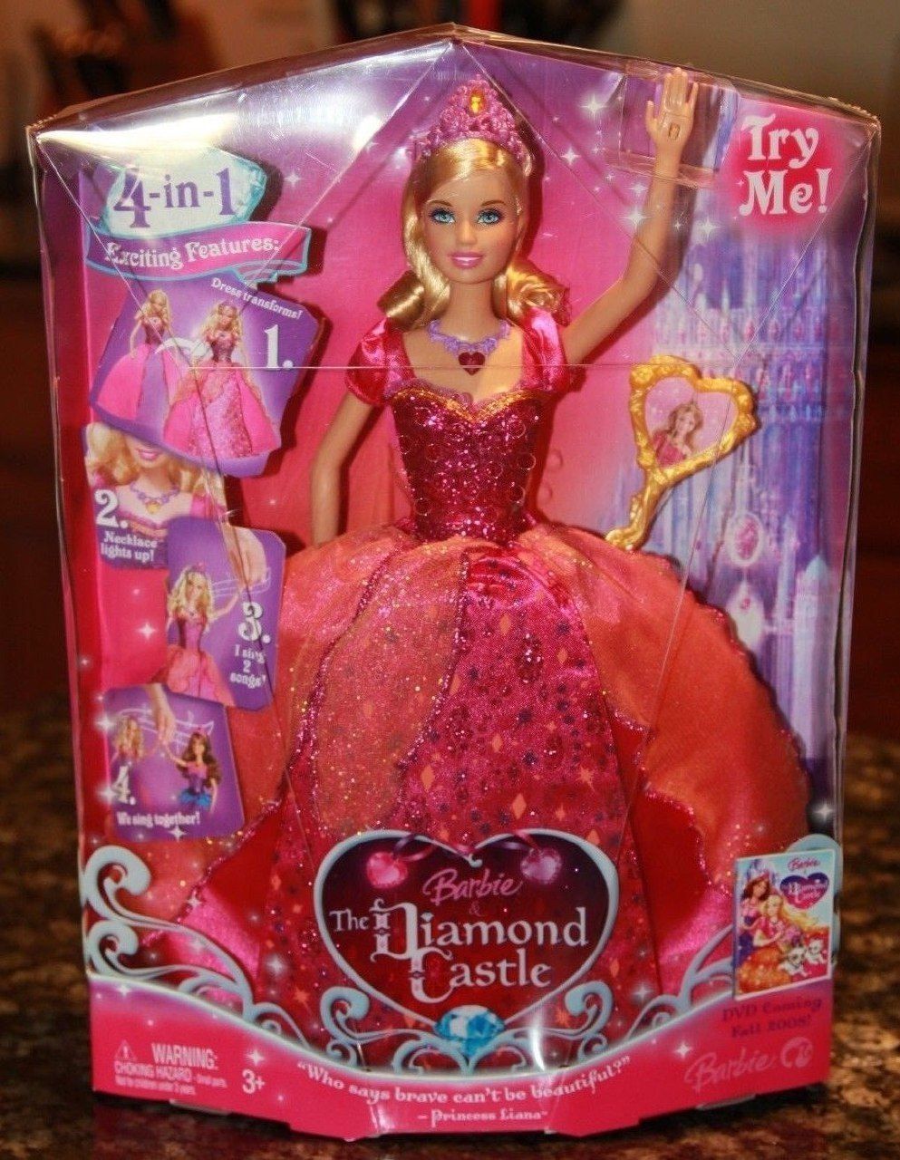 Кукла Barbie, певица, похожа на куколку Барби - "Хрустальный замок"