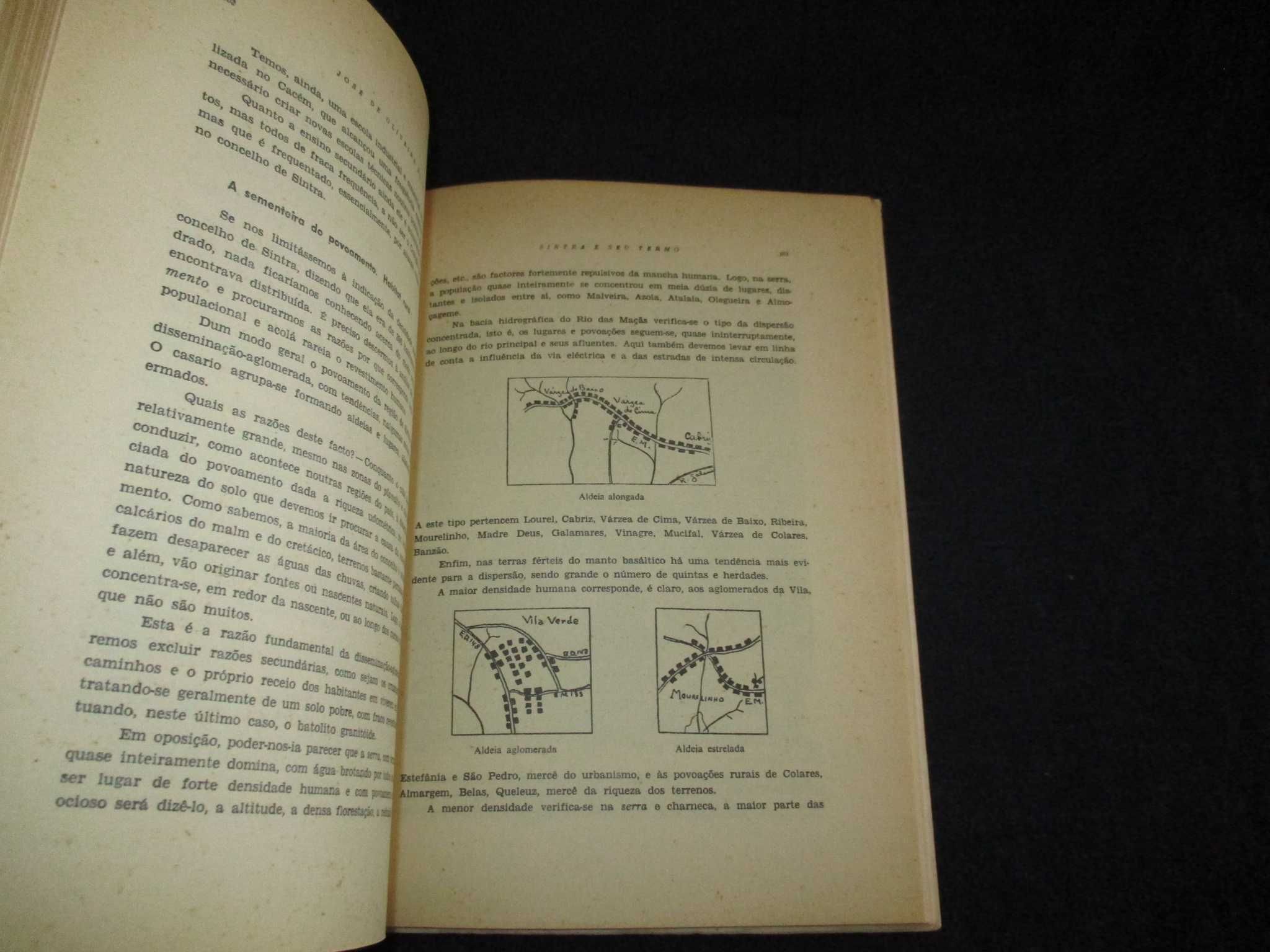 Livro Sintra e seu termo Estudo Geográfico 1973