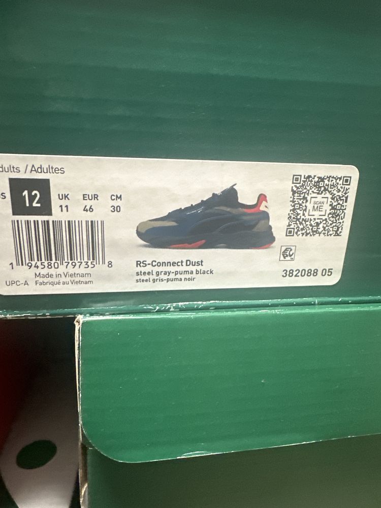 Puma RS-Connect Dust размер 46-30см оригиналные Puma