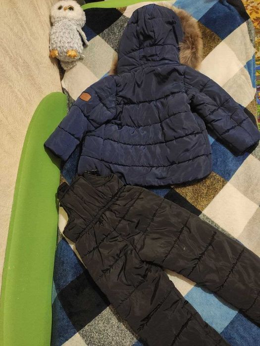 Зимний костюм (комплект,куртка+полукомбинезон) 110-116