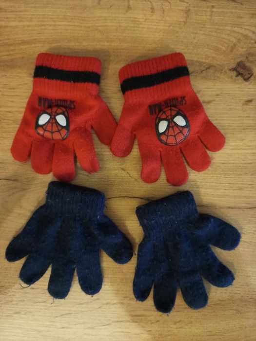 Rękawiczki 3 latka chłopięce Spiderman