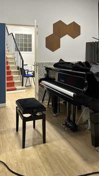 Aluguer de sala com piano de cauda ou piano vertical