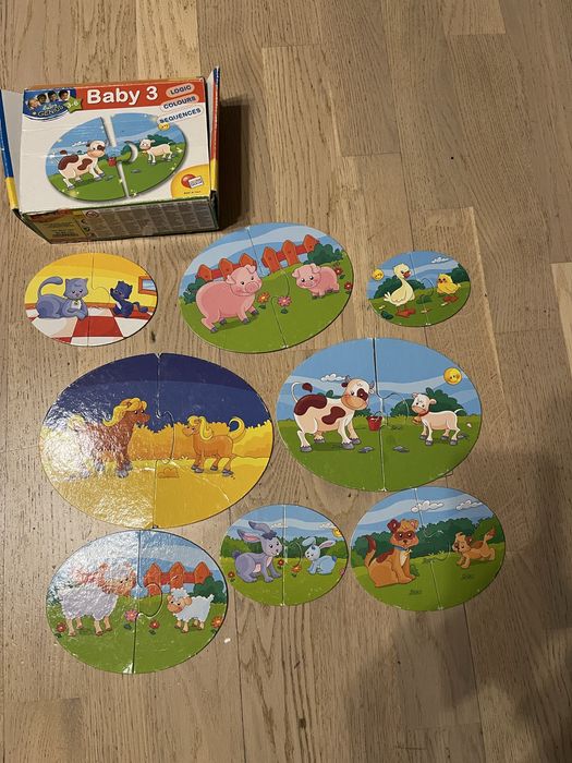 Деревʼяні пазли, сортери