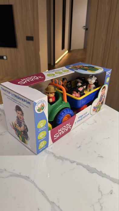 Трактор з трейлером KIDDI SMART