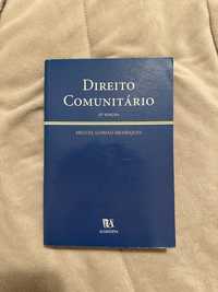 Livro / Manual Direito Comunitario