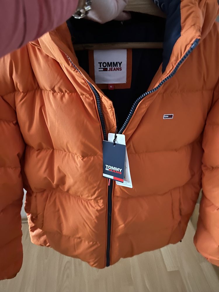 Puchowa kurtka Tommy Jeans