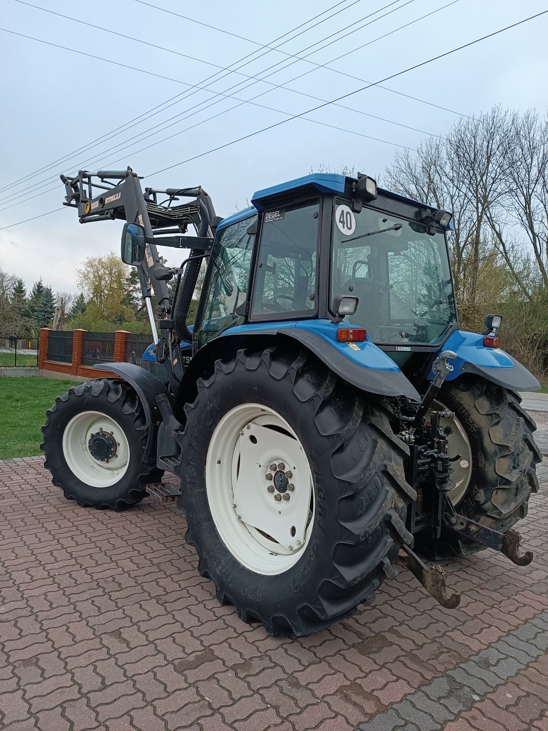 New Holland TS115 full opcja TM115