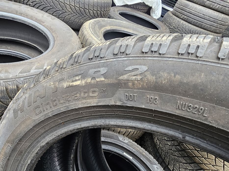 Opony Zimowe 2szt R17 225/50-8mm-24rok-Pirelli