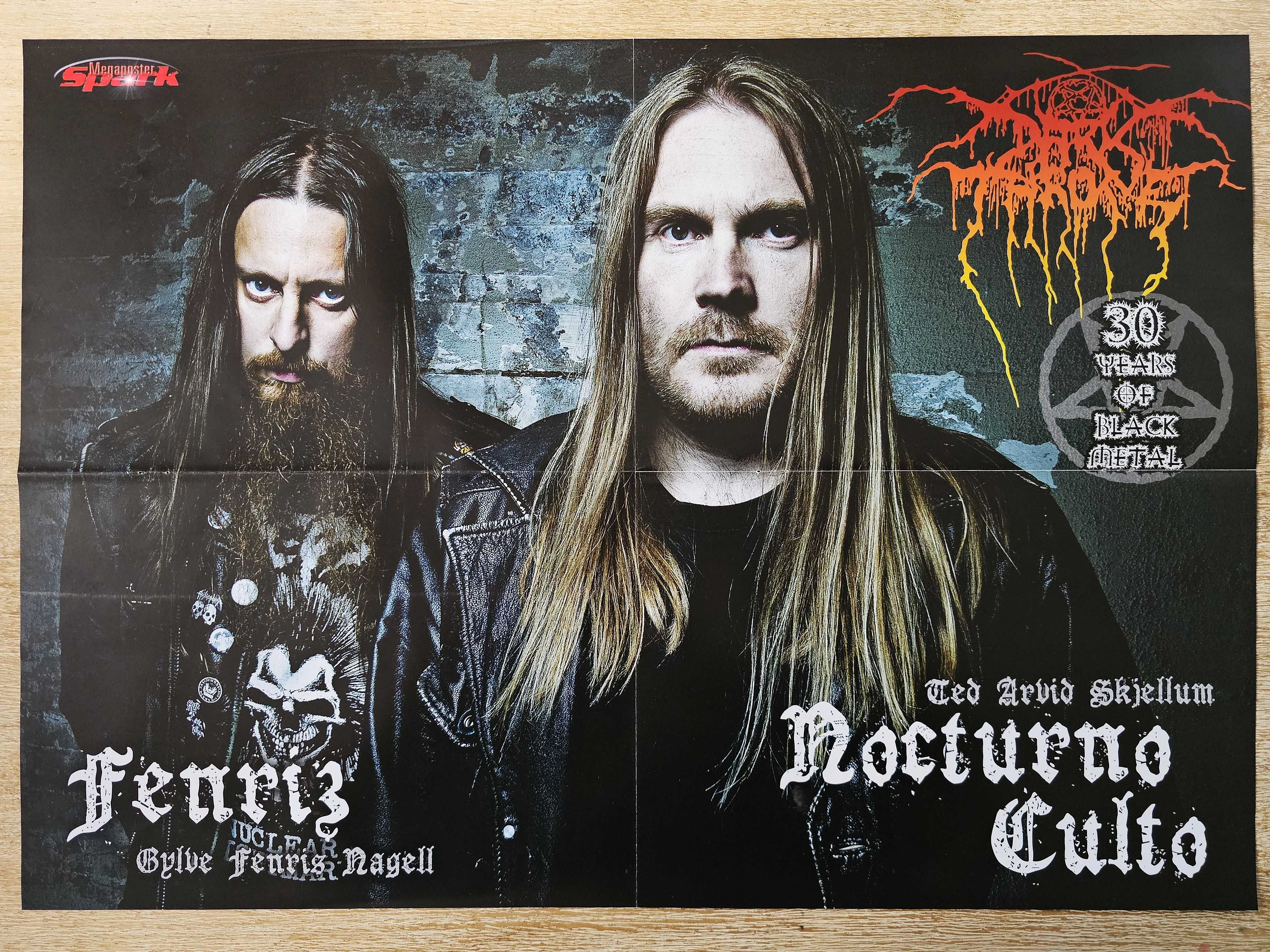 Darkthrone - Duży plakat z 2017 r. - Format A2 (ok. 55 x 40 cm) - NOWY