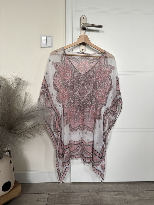 Narzutka plażowa boho XS/S, nowa