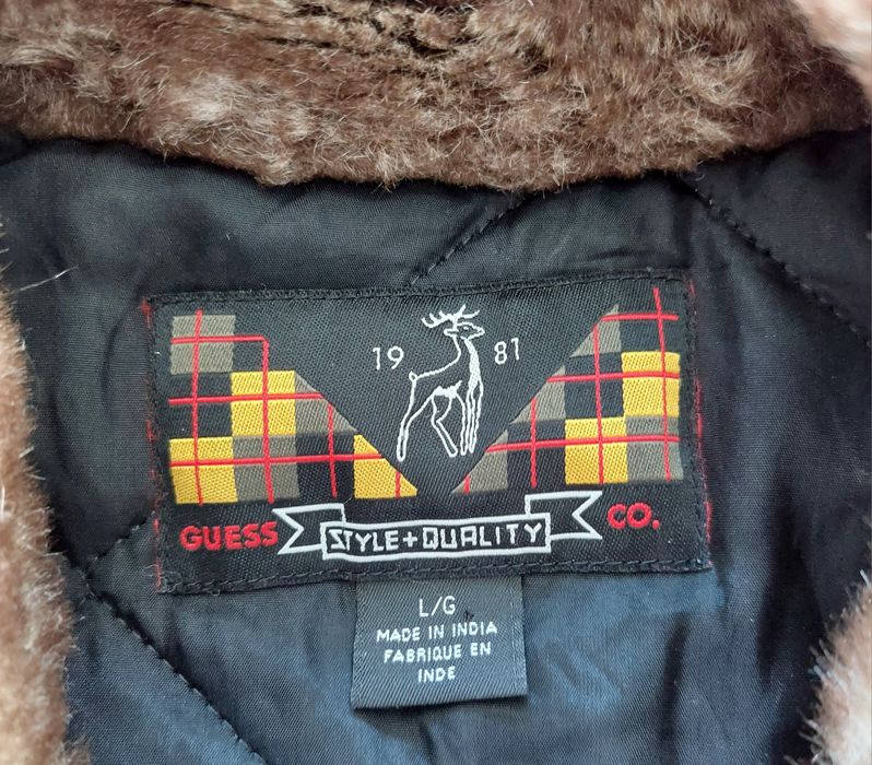 Guess kurtka ocieplana męska pilotka r. L