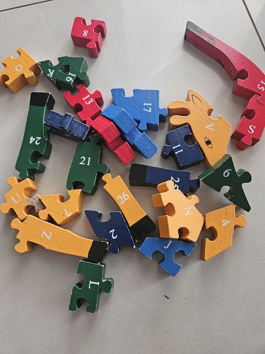 Puzzle drewniane