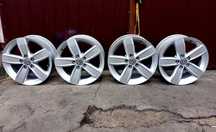 Felgi 15' 5x100 VW Skoda Seat Audi Jak nowe