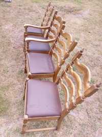 4 krzesła dębowe