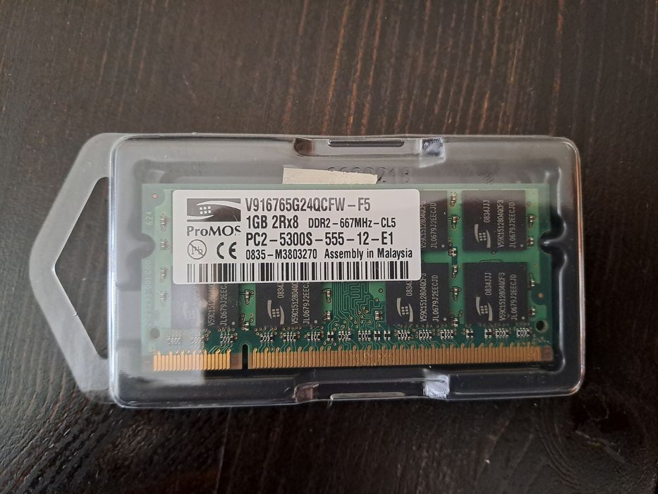 1GB RAM DDR2 667MHz SODIMM CL564283966898561123