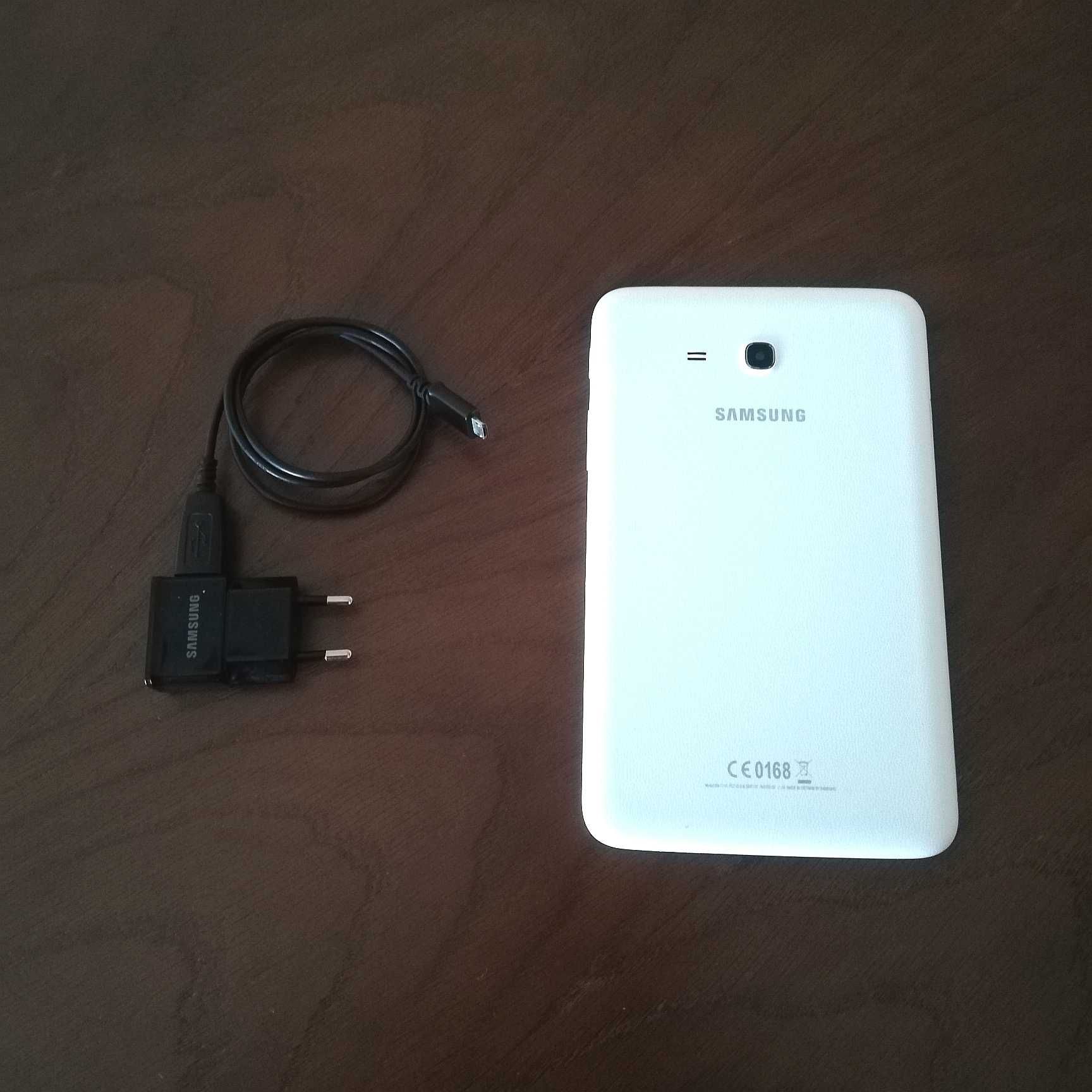 Samsung Tab 3 Lite branco com bolsa