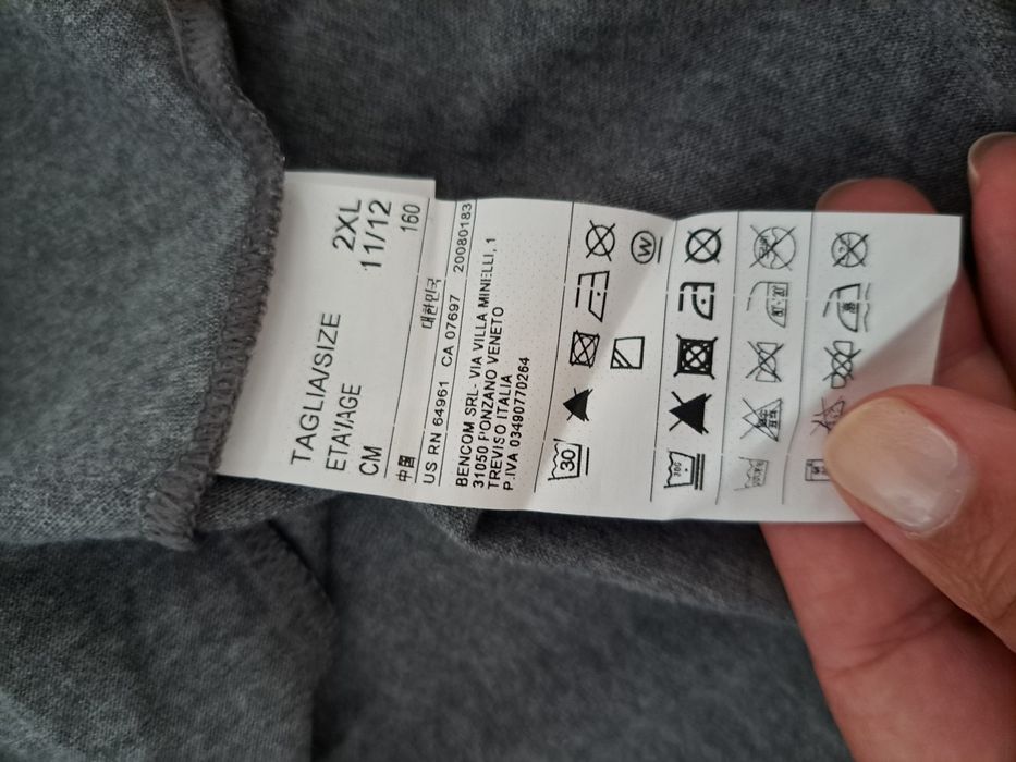 Vestido de menina sisley 11/12