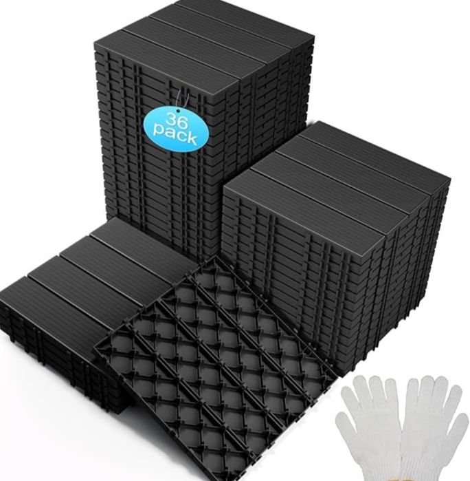 JUOIFIP Płytki tarasowe, do ogrodu, na taras 30 x 30 cm 36szt. P166