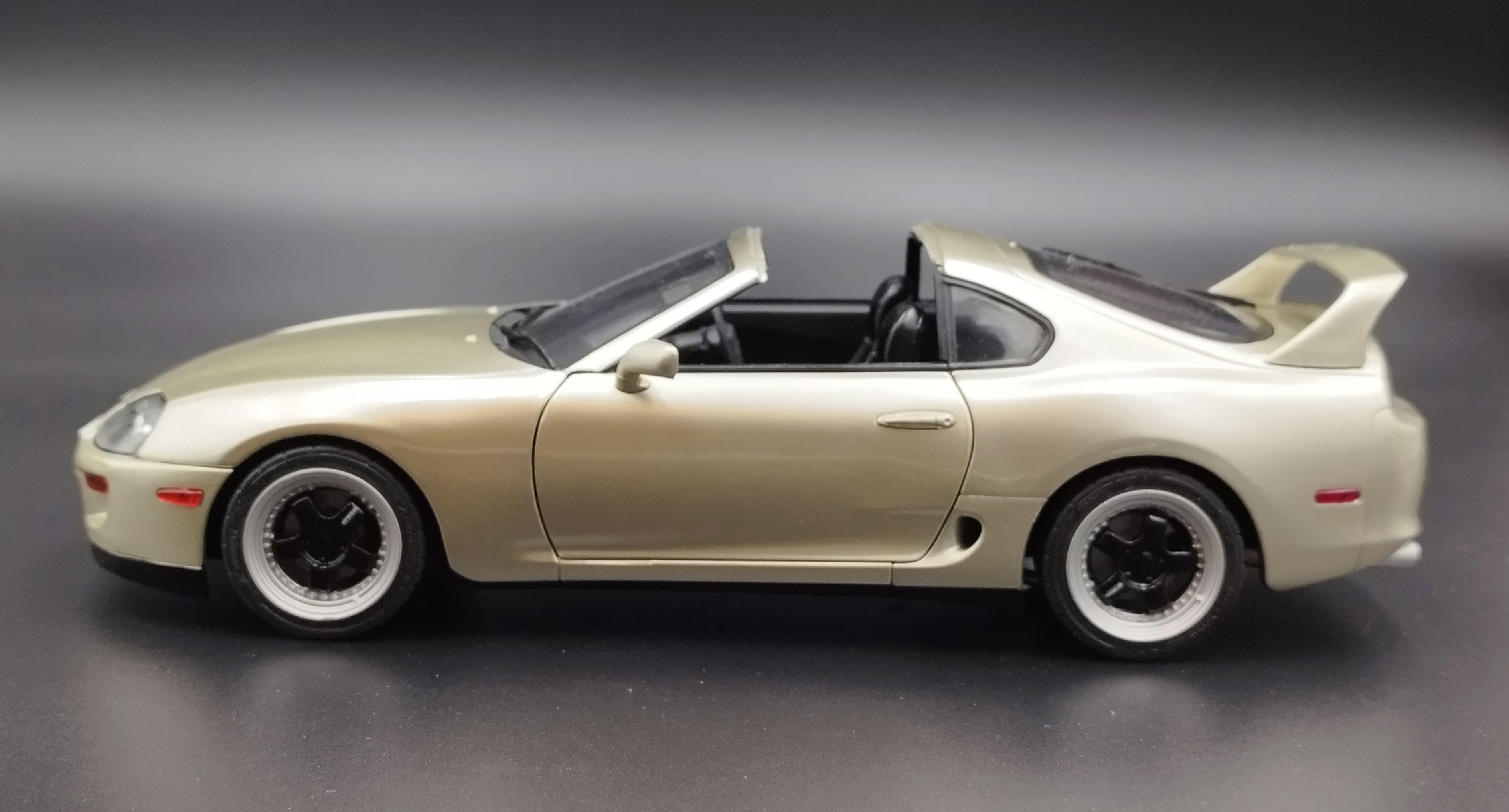 1:18 Solido 1998 Toyota Supra MK4 Targa Roof A80 Quicksilver FX model