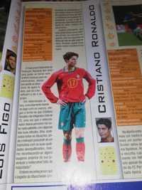 Revista A Bola Europeu 2004 Portugal (Cristiano Ronaldo com 19 anos)
