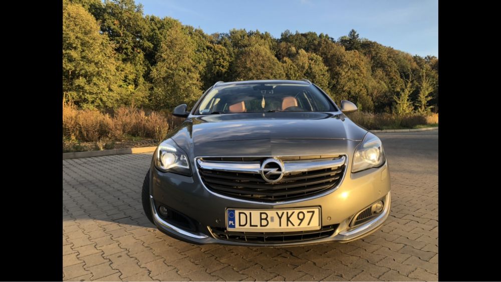 Opel Insignia 2.0T benzyna 250KM 400NM automat kombi lift salon polska