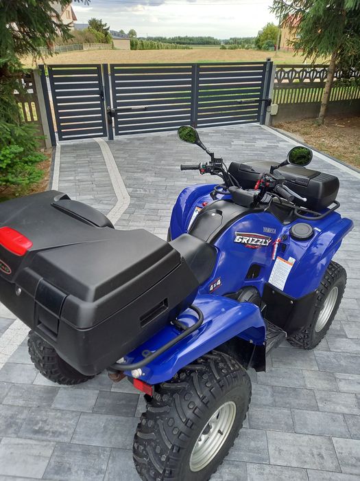 Quad yamaha grizzly 700 4×4 dużo dodatków dokumenty super stan