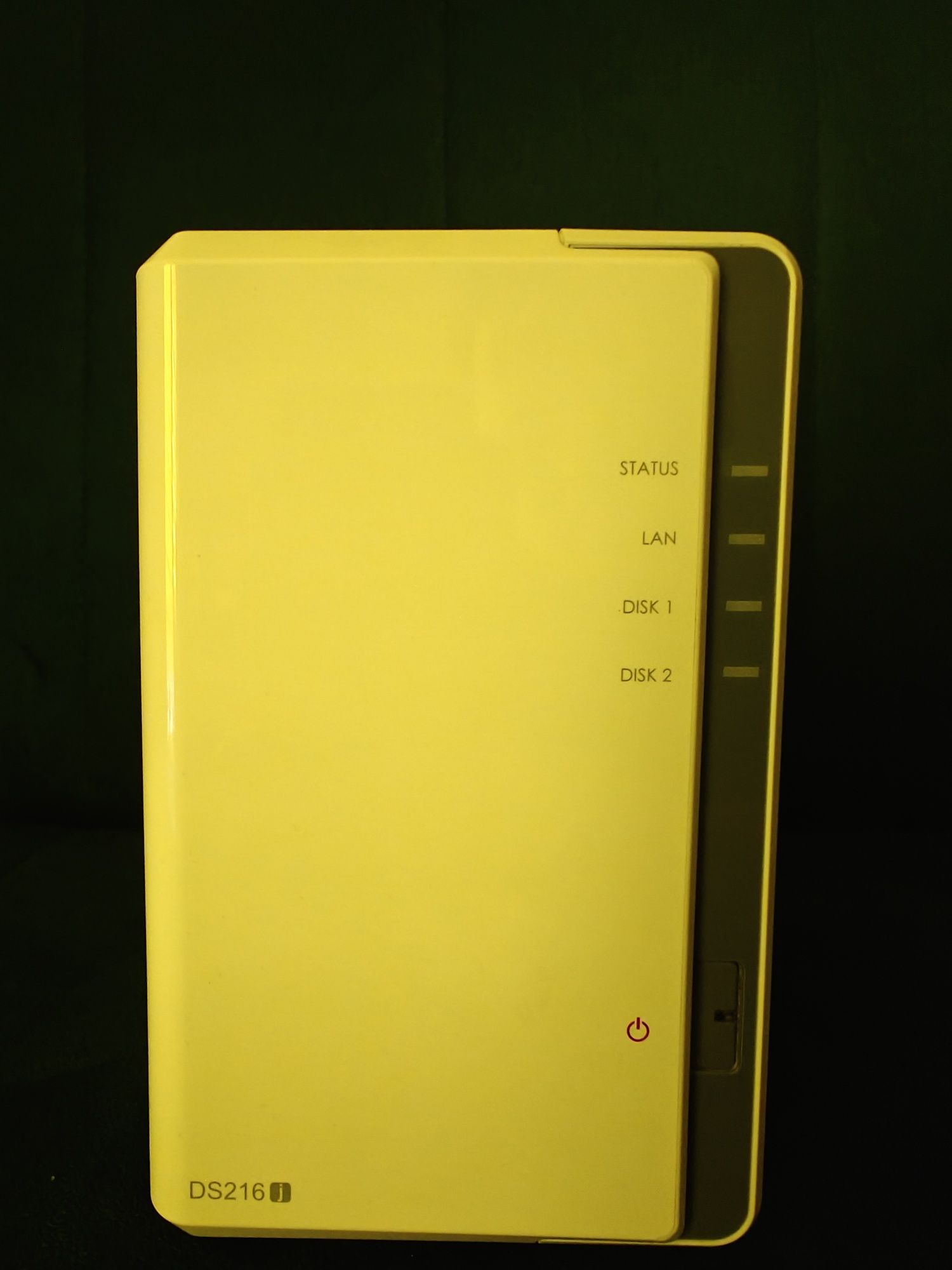 Serwer NAS Synology ds216j 2 sloty na dysk RAID sprawny idealny