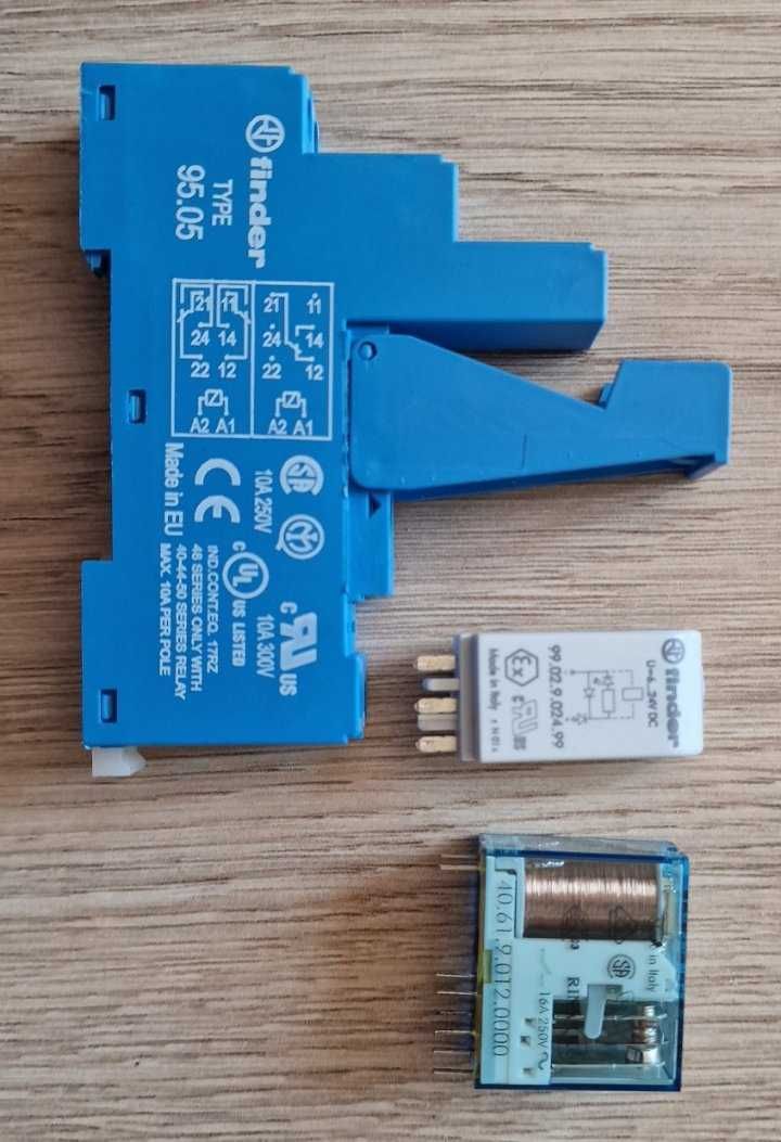 Gniazdo przekaźnika Finder 95.05 10A  250V
