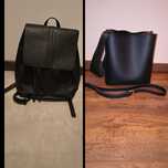 Zara plecak i torebka sinsay