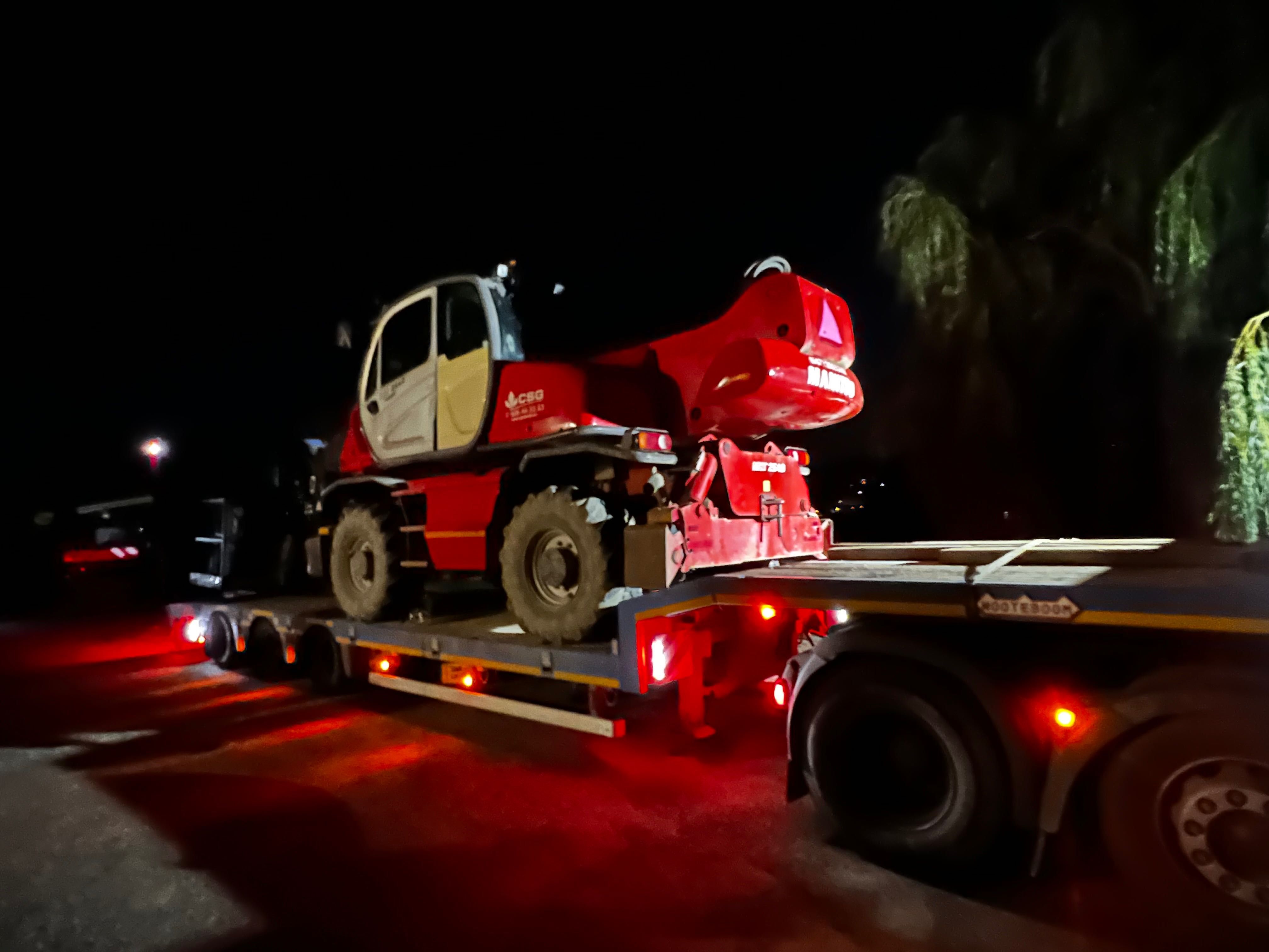 WYNAJEM z operatorem Manitou MRT ładowarka teleskopowa obrotowa Merlo