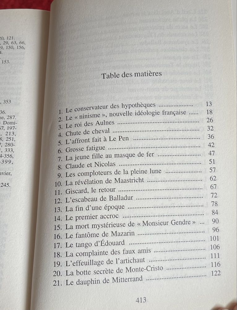 Livro em francês La tragedie du President